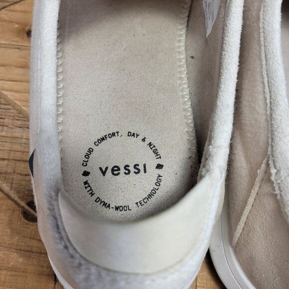 🔥 Vessi Sunday Slip On Casual Comfort Slippers Sneakers Walnut Beige Men's 11 - Picture 11 of 12